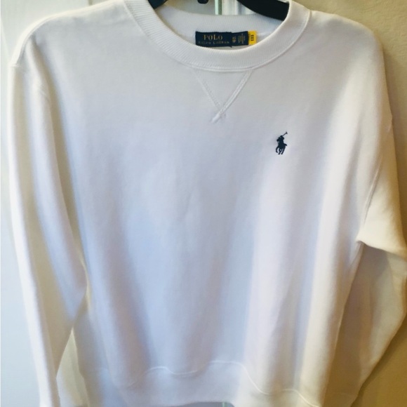 NWOT Polo Ralph Lauren Fleece Crewneck - Picture 2 of 5